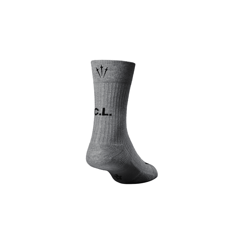 CREW SOCK GREY 3