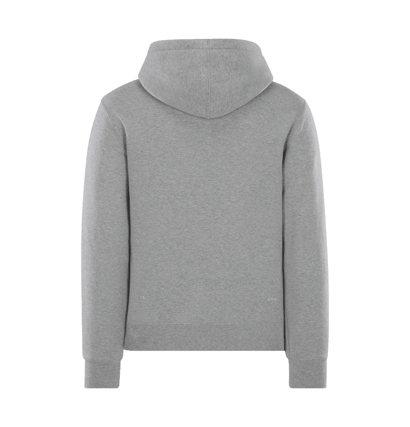 HOODIE GREY BACK