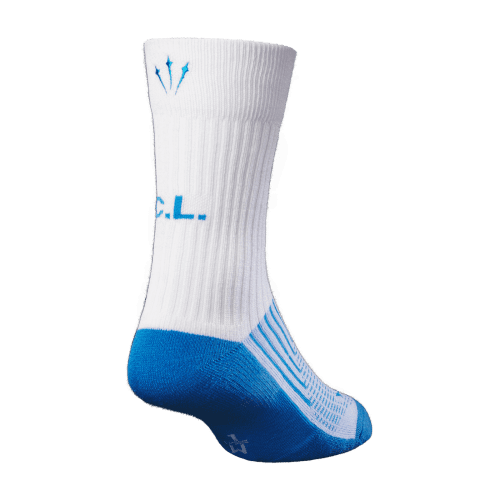 NOCTA SOCK WHITE BLUE 3QUARTER BACK RIGHT