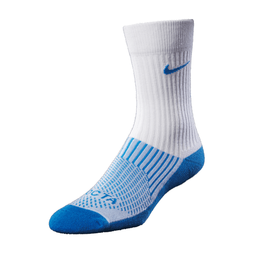 NOCTA SOCK WHITE BLUE 3QUARTER FRONT