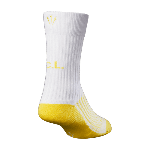 NOCTA SOCK WHITE YELLOW 3QUARTER BACK RIGHT