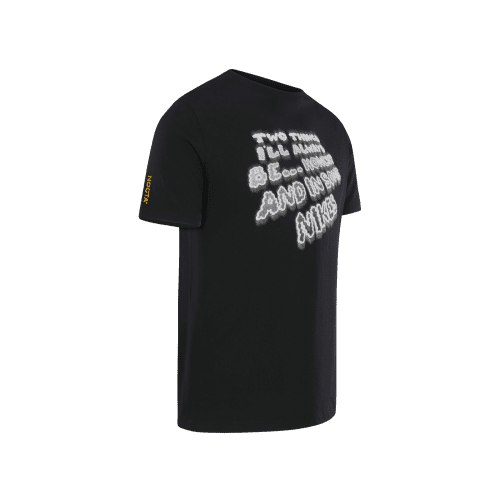 T SHIRT BLACK FRONT2