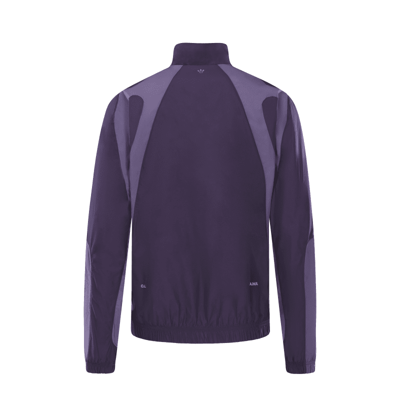 TRACKJACKET PURPLE BACK