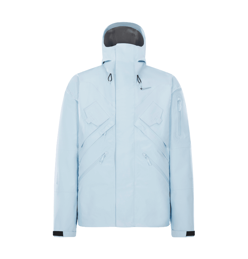 WINDBREAK JACKET BLUE FRONT