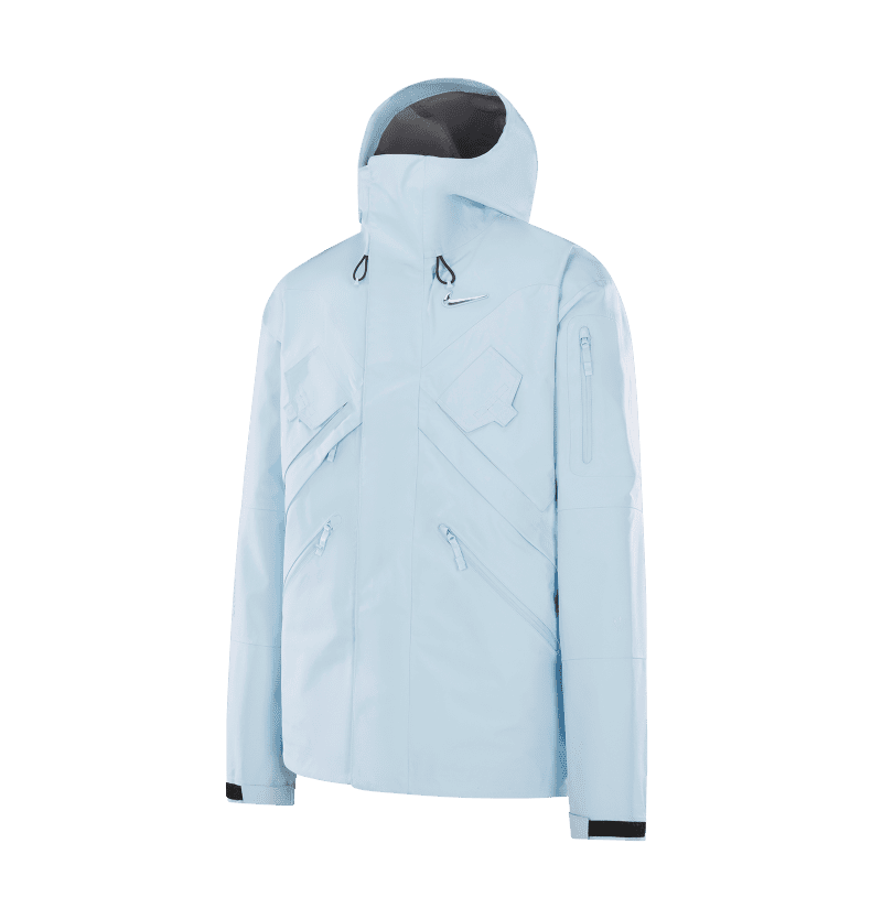 WINDBREAK JACKET BLUE FRONT2