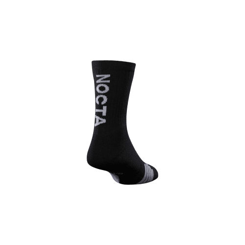 YB SOCK BLACK BACK 3QUARTER 2