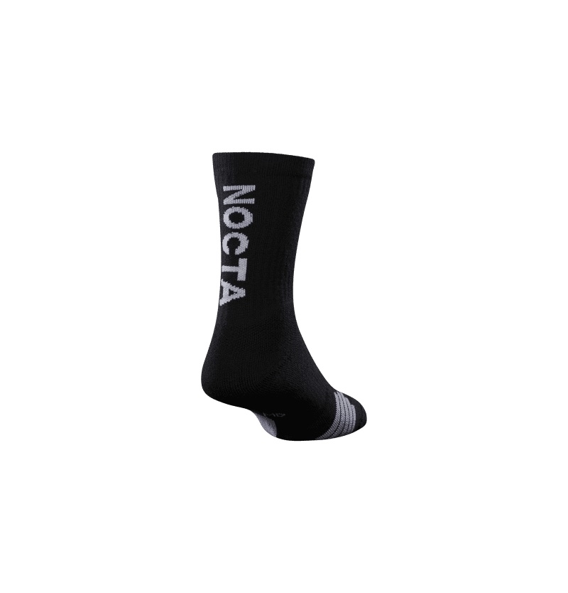 YB SOCK BLACK BACK 3QUARTER 2